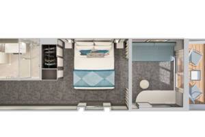 Club Balcony Suite, Norwegian Jewel