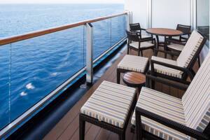 Neptune Suite Balcony, Noordam