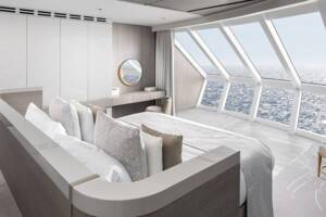 Iconic Suite Master Bedroom, Celebrity Edge