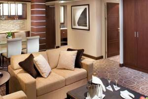 Royal Suite Living Room on Celebrity Equinox