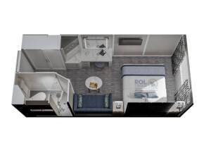 Deluxe Ocean View Stateroom, Floor Plan, Nautica, Oceania Cruises