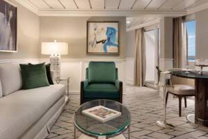 Vista Suite, Living Area, Regatta, Oceania Cruises