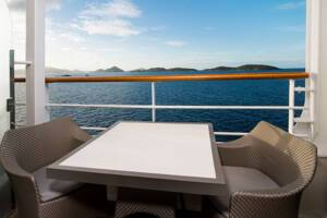 Club Veranda Stateroom Balcony on Azamara Pursuit