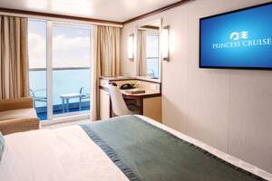 Premium Deluxe Balcony (DD), Royal Princess, Princess Cruises