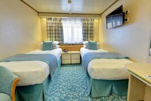 Superior Ocean View Wheelchair Adapted Bedroom, Bolette, Fred. Olsen Cruise Lines - Image based on a B grade cabin, configuration may differ