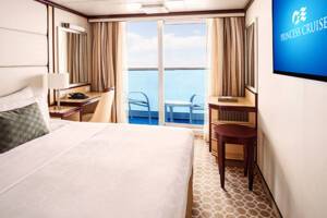 Balcony Cabin with Two Lower Beds (BF), Royal Princess, Princess Cruises