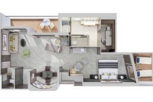 The Haven Owner's Suite, Norwegian Jewel