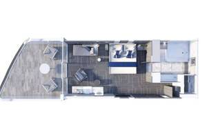 Sky Suite, floor plan, Celebrity Apex