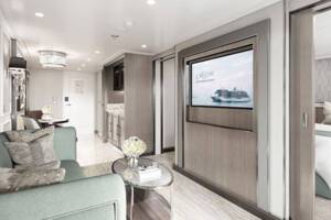 Penthouse Suite Living Area, Seven Seas Grandeur