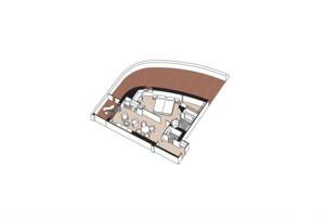 Grand Suite Layout, Seven Seas Navigator, Regent Seven Seas