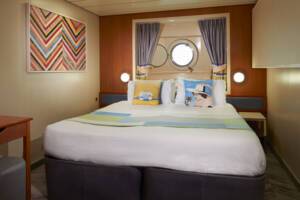 Oceanview Stateroom Porthole Window, Norwegian Dawn