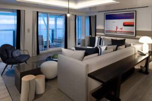 Penthouse Suite living area, Celebrity Apex