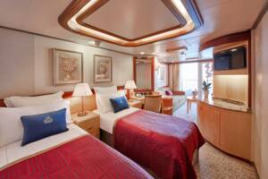 Princess Grill Bedroom, Queen Victoria, Cunard