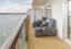 Queen Suite Balcony, Queen Elizabeth, Cunard
