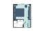 Deluxe French Balcony Floor Plan, S.S. Joie de Vivre, Uniworld