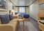 Britannia Oceanview Living Area, Queen Elizabeth, Cunard - Image based on an EF grade, configuration may differ