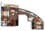 2-Bedroom Deluxe Family Suite Floorplan, Pride of America