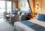 Penthouse Suite Bedroom, Aurora, P&O Cruises - Image based on a Suite, configuration may differ