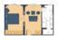 Royal Suite Floor Plan, S.S. Beatrice, Uniworld