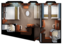 1-Bedroom Obstructed View Family Suite Floorplan, Pride of America