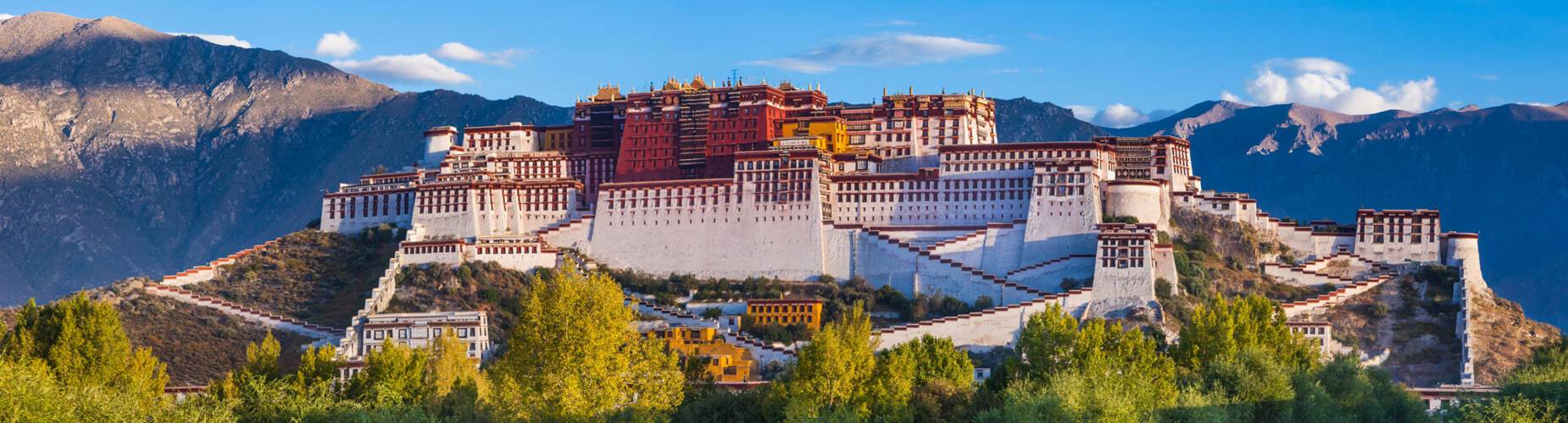 Potala palace in Tibet of China