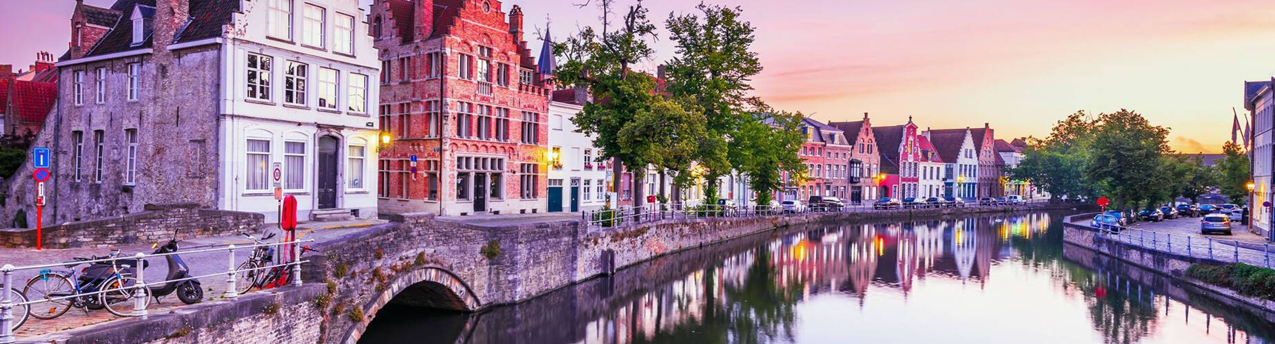 Blue hour in Bruges