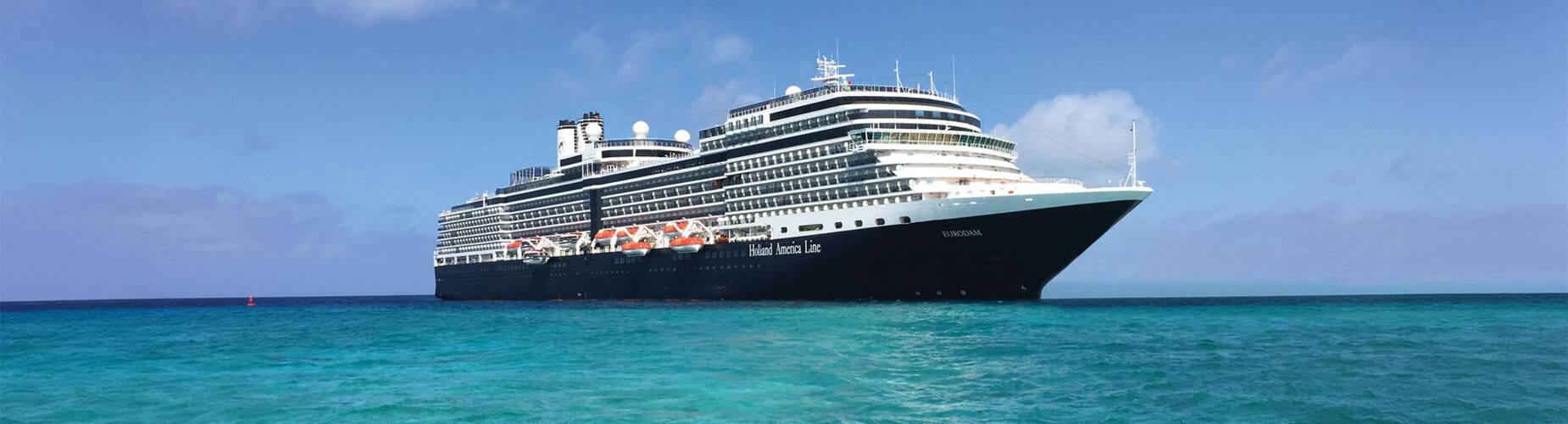 Eurodam at sea