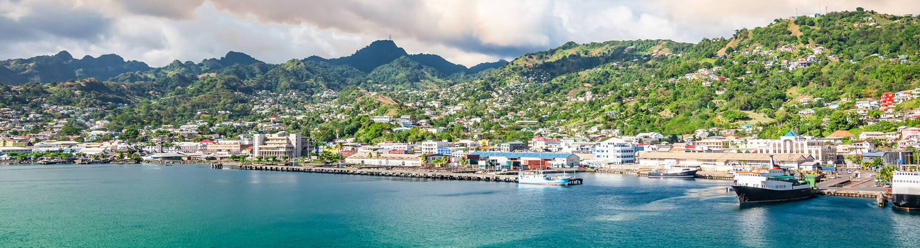 Kingstown harbour